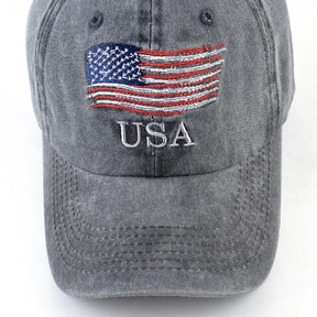 USA flag denim - WILDLIFE CAPS