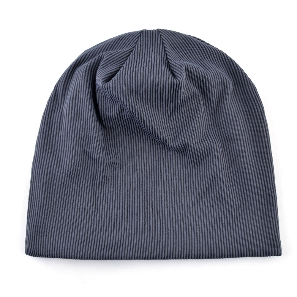 ribbed solid skully - WILDLIFE CAPS
