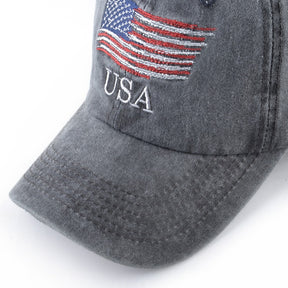 USA flag denim - WILDLIFE CAPS